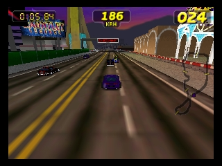 Rush 2 - Extreme Racing USA (Europe) (En,Fr,De,Es,It,Nl) In game screenshot